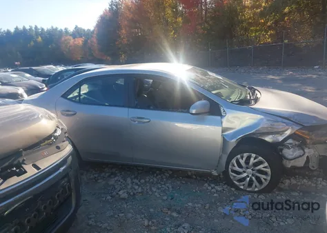 2018 Toyota Corolla Le from USA, damaged, VIN 2T1BURHE3JC045233